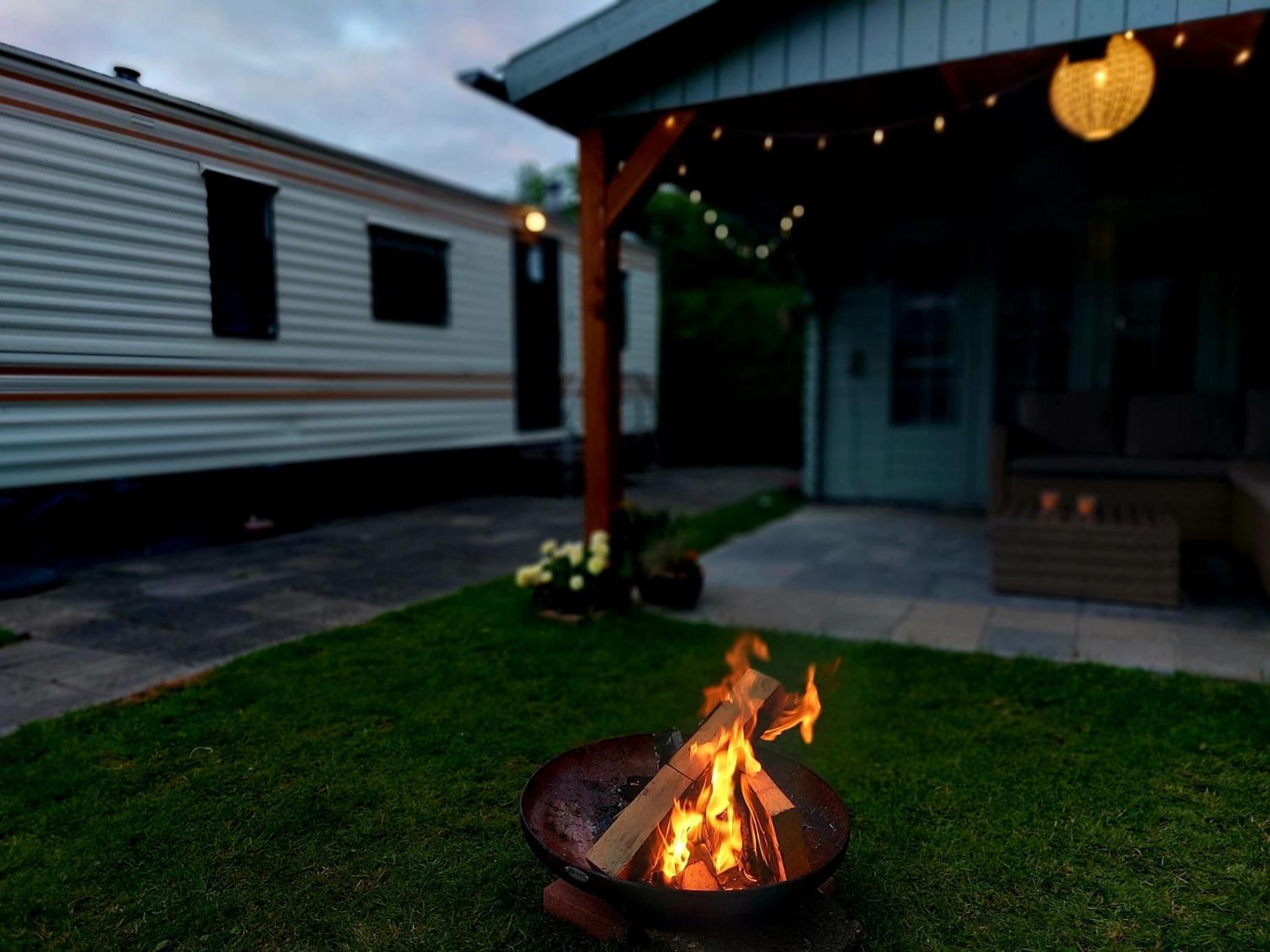 Familychalet De Schaapskooi, 6-Persons, Big Private Garden, Dogs Aloud Westergeest المظهر الخارجي الصورة
