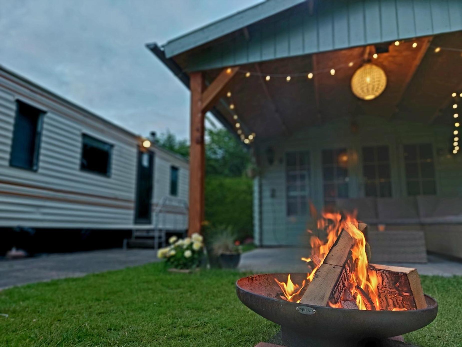 Familychalet De Schaapskooi, 6-Persons, Big Private Garden, Dogs Aloud Westergeest المظهر الخارجي الصورة